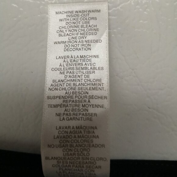 2/$30.00 Mix & Match - Avon Long Sleeves Black Ladies Size Large Dress - Picture 4 of 5